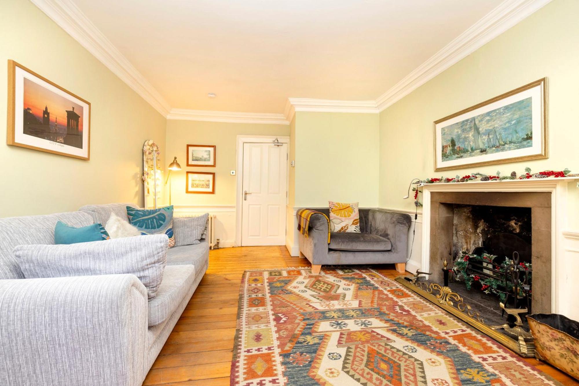 Joivy Beautiful Apartment, Private Garden, Calton Hill EDI Buitenkant foto