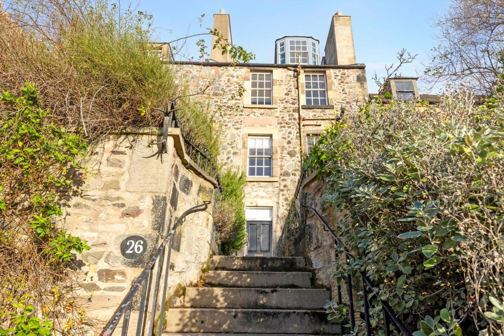 Joivy Beautiful Apartment, Private Garden, Calton Hill EDI Buitenkant foto
